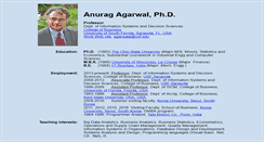 Desktop Screenshot of anurag-agarwal.com